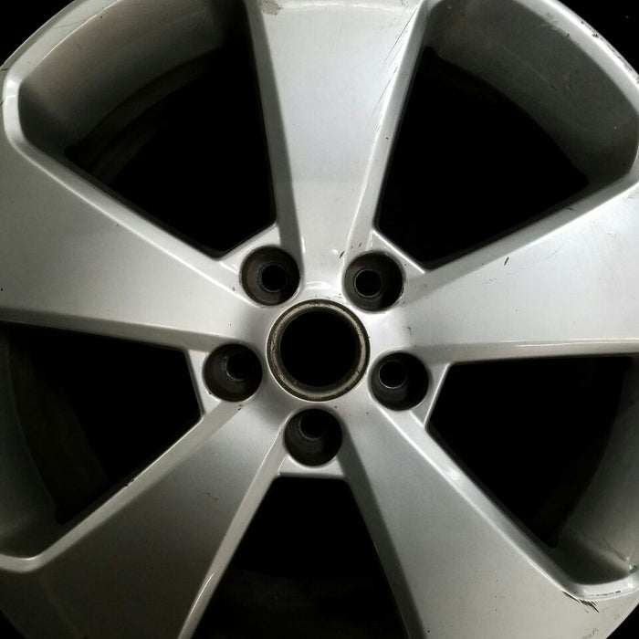 17" CRUZE 11 17x7, 5 spoke, machined finish Original OEM Wheel Rim - Angle View