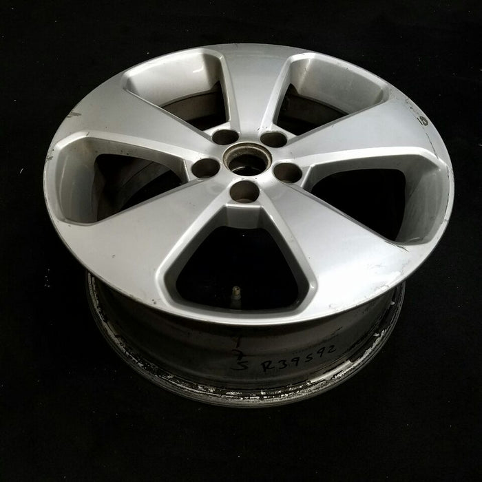 17" CRUZE 11 17x7, 5 spoke, machined finish Original OEM Wheel Rim - Side Profile
