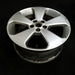 17" CRUZE 11 17x7, 5 spoke, machined finish Original OEM Wheel Rim - Side Profile