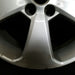 17" CRUZE 11 17x7, 5 spoke, machined finish Original OEM Wheel Rim - Back View