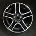 18" MUSTANG 18-23 18x8 , 10 spoke Original OEM Wheel Rim - Front View