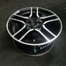 18" MUSTANG 18-23 18x8 , 10 spoke Original OEM Wheel Rim - Side Profile