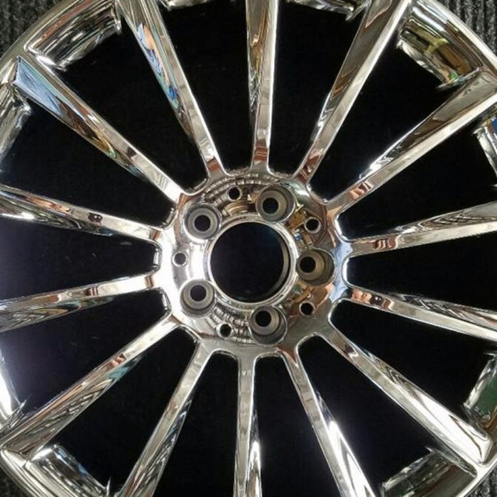 19" MERCEDES CLS-CLASS 15-16 218 Type; CLS400 19x9.5 14 spoke Original OEM - Angle View