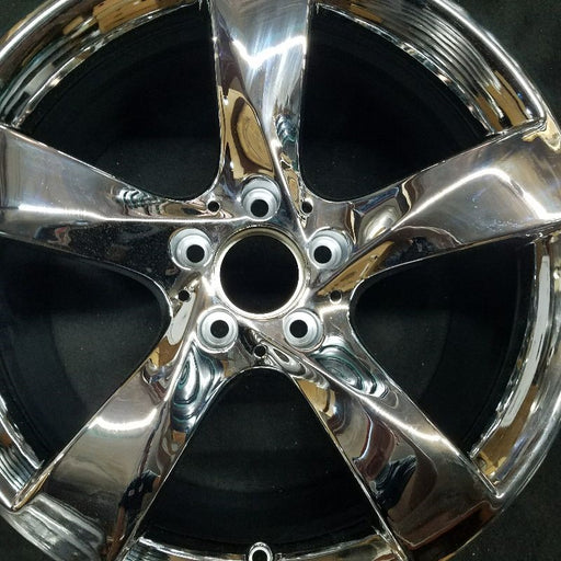 18" MERCEDES C-CLASS 14 204 Type C250 18x8.5 5 spoke Original OEM Wheel Rim - Angle View
