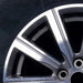 18" XT4 19-23 18x8, , machined face with gray pockets Original OEM Wheel Rim - Side Profile