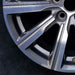 18" XT4 19-23 18x8, , machined face with gray pockets Original OEM Wheel Rim - Back View