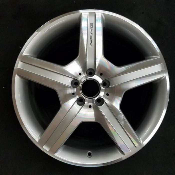 19" MERCEDES CL-CLASS 08-09 216 Type; CL550, 19x9.5, 5 spoke Original OEM Wheel - Front View