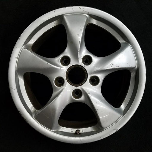 17" PORSCHE BOXSTER 01-03 17x7 , 5 spoke, w/o recessed center Original OEM - Front View