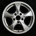 17" PORSCHE BOXSTER 01-03 17x7 , 5 spoke, w/o recessed center Original OEM - Front View