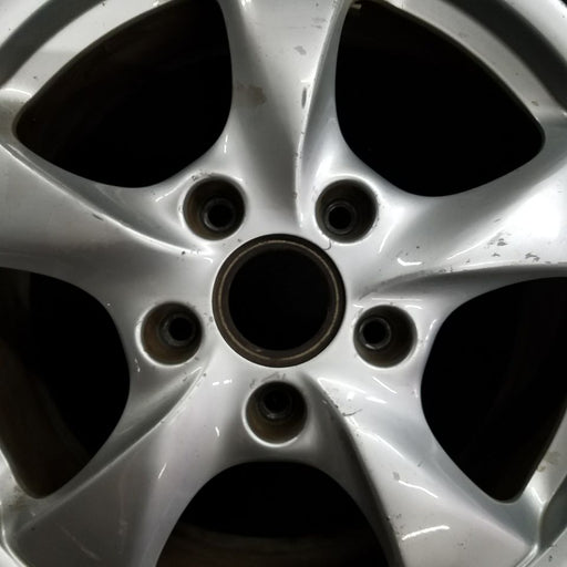 17" PORSCHE BOXSTER 01-03 17x7 , 5 spoke, w/o recessed center Original OEM - Angle View