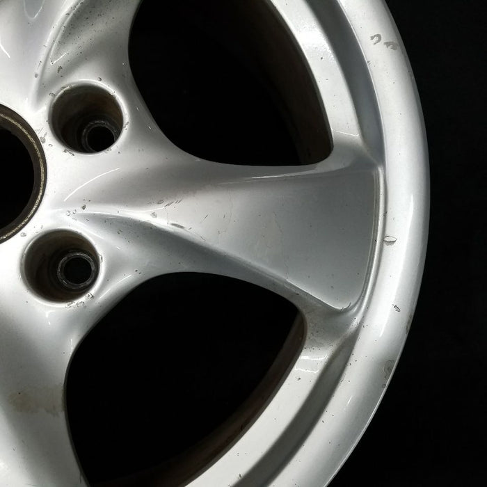 17" PORSCHE BOXSTER 01-03 17x7 , 5 spoke, w/o recessed center Original OEM - Close-Up Detail