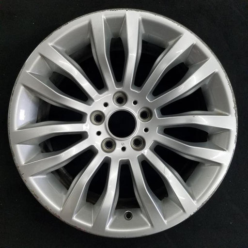 18" BMW X1 12-15 18x8 , 14 spoke Original OEM Wheel Rim - Front View