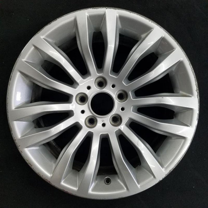 18" BMW X1 12-15 18x8 , 14 spoke Original OEM Wheel Rim - Front View