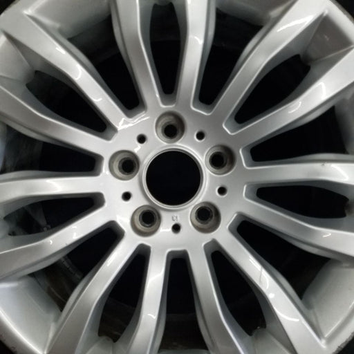 18" BMW X1 12-15 18x8 , 14 spoke Original OEM Wheel Rim - Angle View