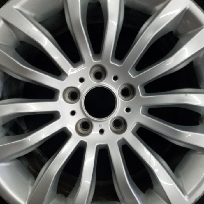 18" BMW X1 12-15 18x8 , 14 spoke Original OEM Wheel Rim - Angle View