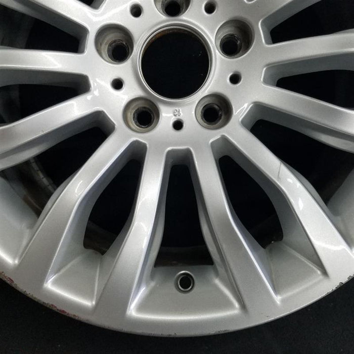 18" BMW X1 12-15 18x8 , 14 spoke Original OEM Wheel Rim - Side Profile