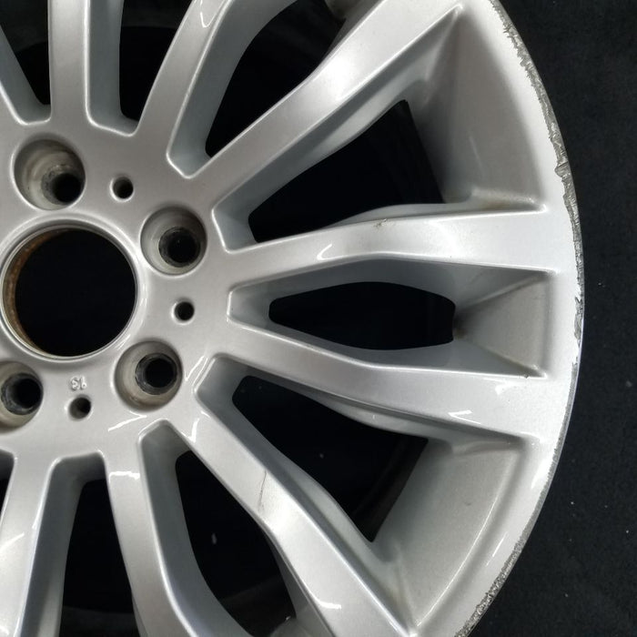 18" BMW X1 12-15 18x8 , 14 spoke Original OEM Wheel Rim - Close-Up Detail