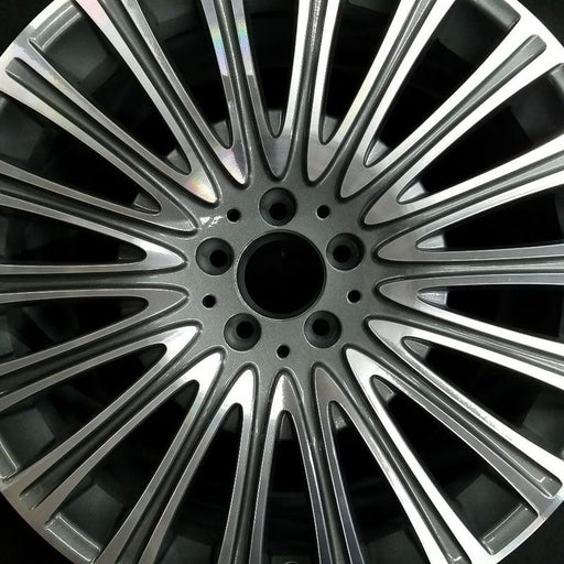 20" Mercedes-Benz E-Class Original OEM Wheel Rim - Angle View