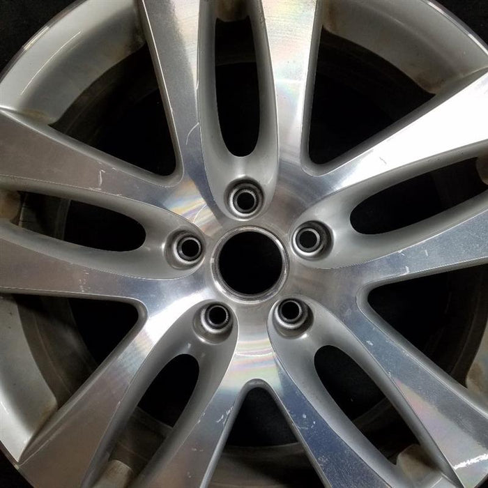 18" TIGUAN 09-11 18x7, 5 double spoke Original OEM Wheel Rim - Angle View