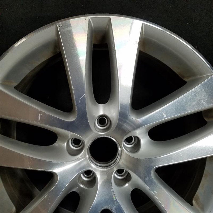 18" TIGUAN 09-11 18x7, 5 double spoke Original OEM Wheel Rim - Back View