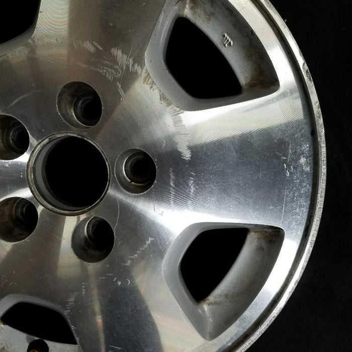 15" ACCORD 01-02 6 cylinder , 15x6.5, alloy, 5 spoke, exposed lug Original OEM Wheel Rim