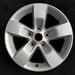 17" DODGE 1500 PICKUP 13-14 17x7 aluminum 5 spoke silver opt WFE Original OEM - Front View