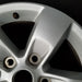17" DODGE 1500 PICKUP 13-14 17x7 aluminum 5 spoke silver opt WFE Original OEM - Back View