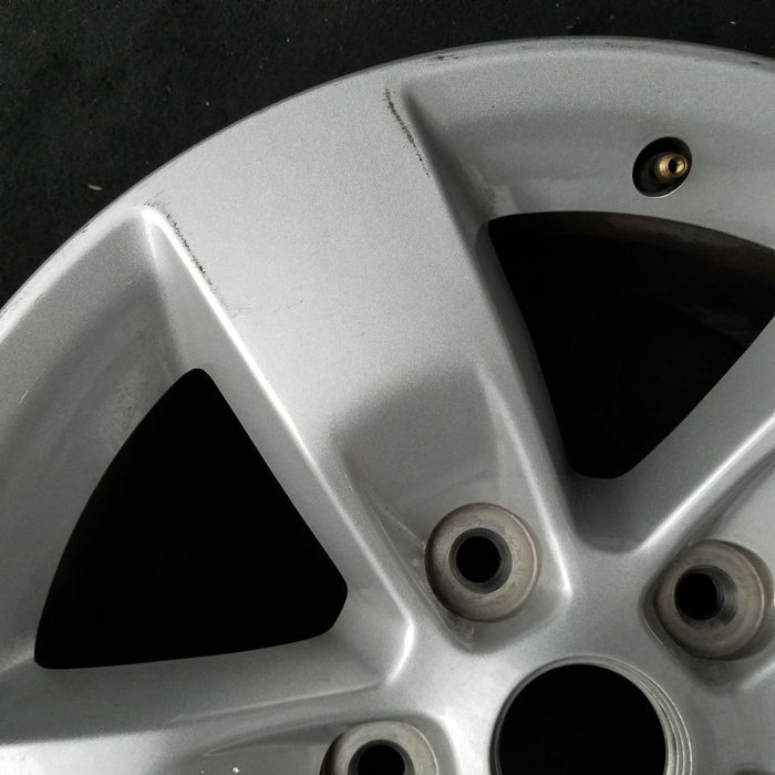 17" DODGE 1500 PICKUP 13-14 17x7 aluminum 5 spoke silver opt WFE Original OEM - Additional View