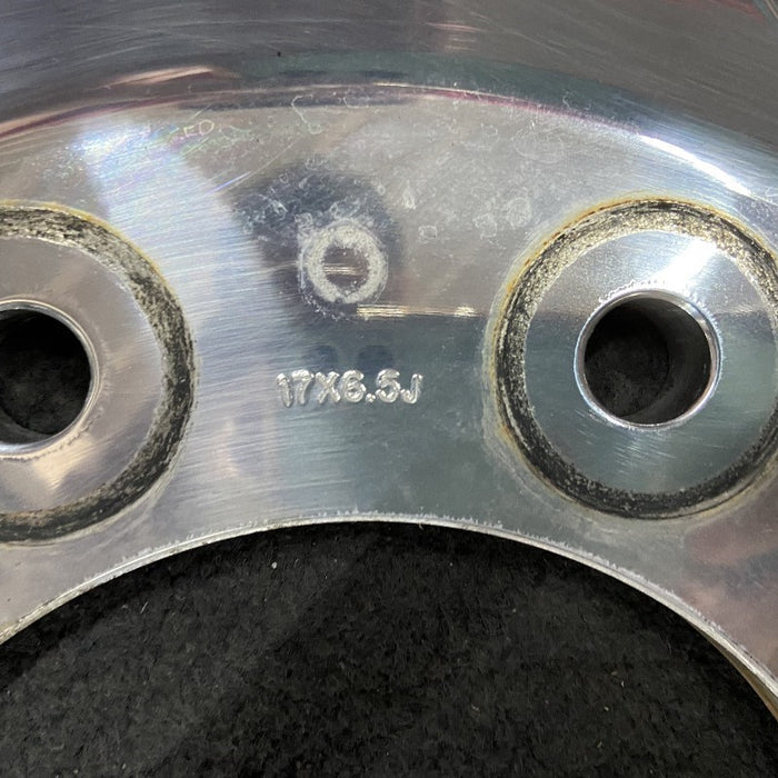 17" SIERRA 3500 PICKUP 11-17 DRW, , forged polished aluminum , rear, outer Original OEM Wheel Rim