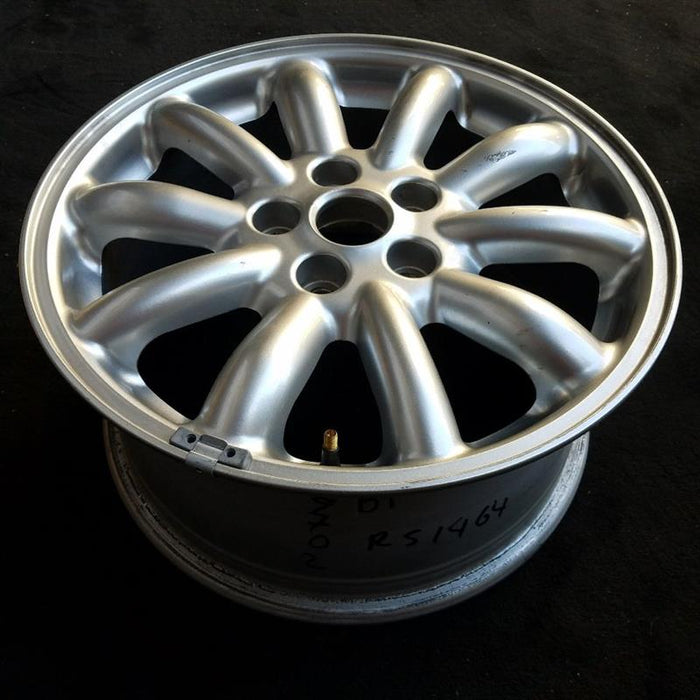 16" S TYPE 00-02 , 16x7.5, 10 spoke Original OEM Wheel Rim - Side Profile