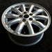 16" S TYPE 00-02 , 16x7.5, 10 spoke Original OEM Wheel Rim - Side Profile