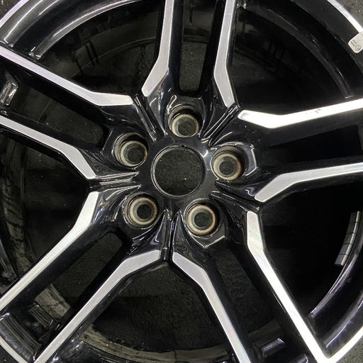 18" MUSTANG 18-23 18x8 , 10 spoke Original OEM Wheel Rim - Angle View