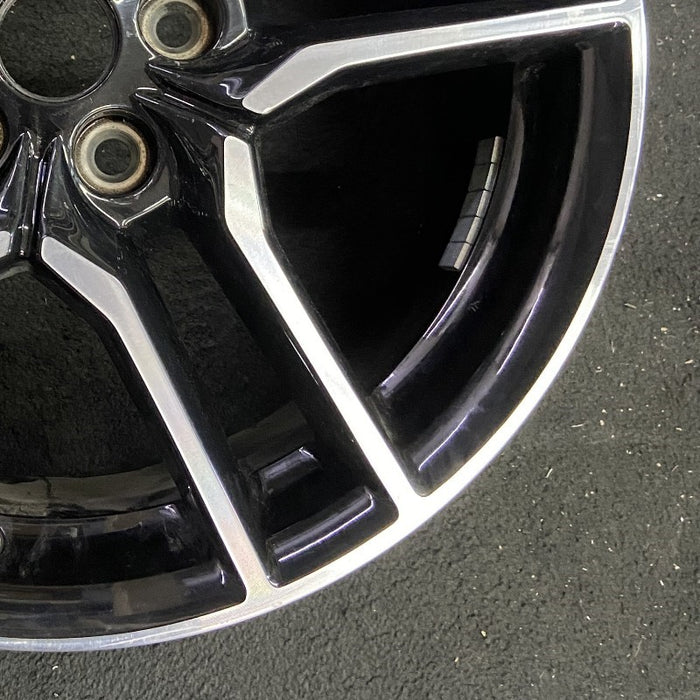 18" MUSTANG 18-23 18x8 , 10 spoke Original OEM Wheel Rim - Back View