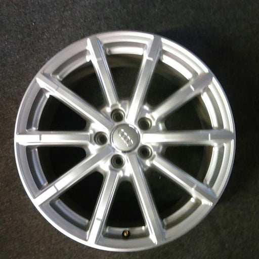 18" AUDI A3 15 18x8 , , gray Original OEM Wheel Rim - Front View