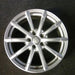 18" AUDI A3 15 18x8 , , gray Original OEM Wheel Rim - Front View