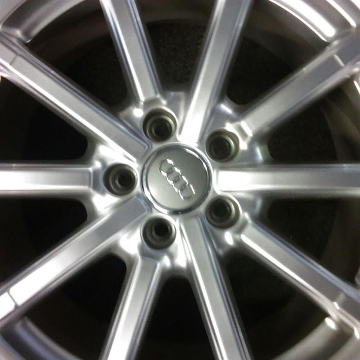 18" AUDI A3 15 18x8 , , gray Original OEM Wheel Rim - Angle View