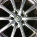 18" AUDI A3 15 18x8 , , gray Original OEM Wheel Rim - Angle View