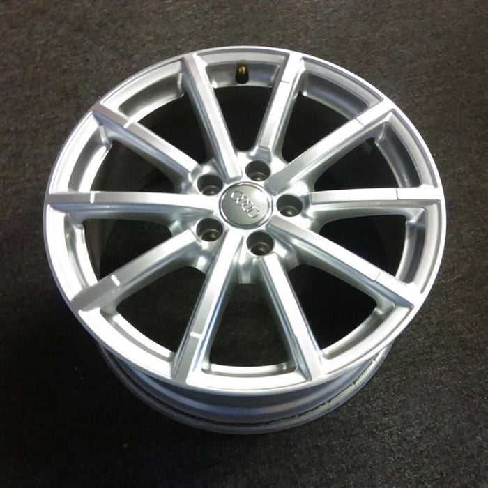 18" AUDI A3 15 18x8 , , gray Original OEM Wheel Rim - Side Profile
