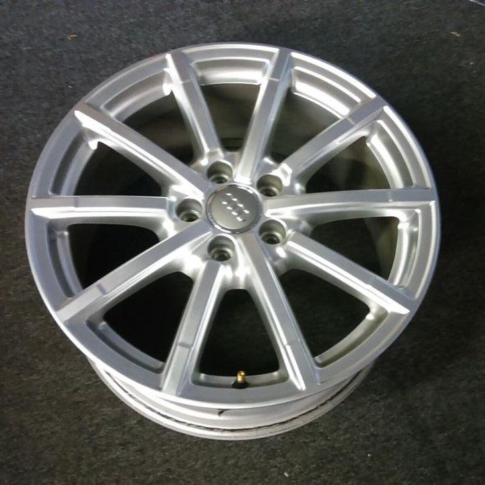 18" AUDI A3 15 18x8 , , gray Original OEM Wheel Rim - Close-Up Detail