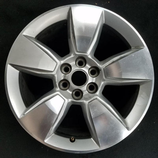 18" COLORADO 20 18x8.5 5 spoke machined face with silver accent opt SE4 - Front View