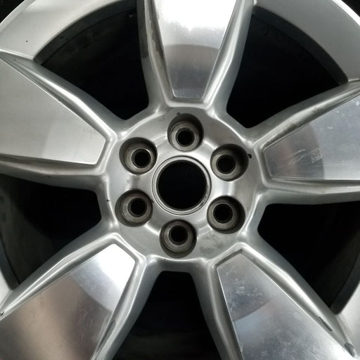 18" COLORADO 20 18x8.5 5 spoke machined face with silver accent opt SE4 - Angle View
