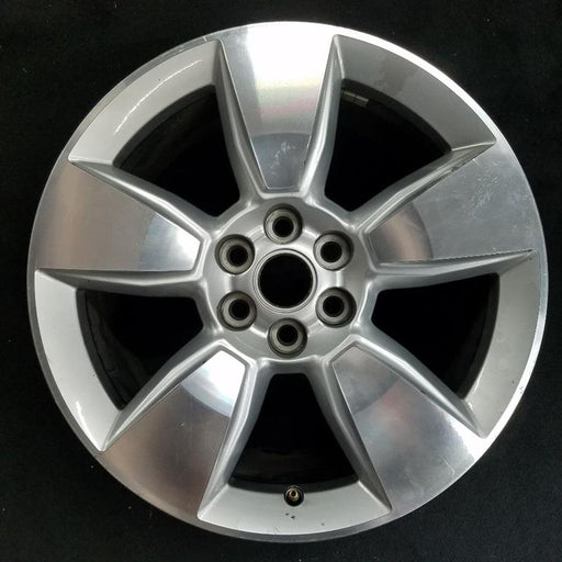 18" COLORADO 20 18x8.5 5 spoke machined face with silver accent opt SE4 - Front View