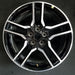 18" MUSTANG 18-23 18x8 , 10 spoke Original OEM Wheel Rim - Front View