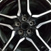 18" MUSTANG 18-23 18x8 , 10 spoke Original OEM Wheel Rim - Angle View