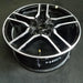 18" MUSTANG 18-23 18x8 , 10 spoke Original OEM Wheel Rim - Side Profile