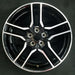 18" MUSTANG 18-23 18x8 , 10 spoke Original OEM Wheel Rim - Front View