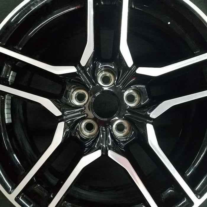 18" MUSTANG 18-23 18x8 , 10 spoke Original OEM Wheel Rim - Angle View