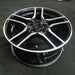 18" MUSTANG 18-23 18x8 , 10 spoke Original OEM Wheel Rim - Side Profile
