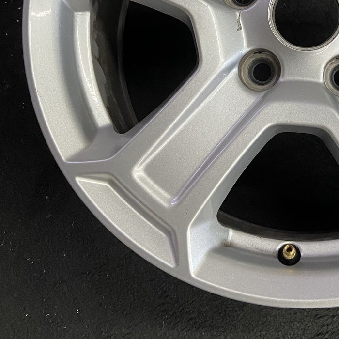 17" WRANGLER 18 VIN X , 17x7.5, , aluminum, straight spoke, w/recessed outer spoke Original OEM Wheel Rim