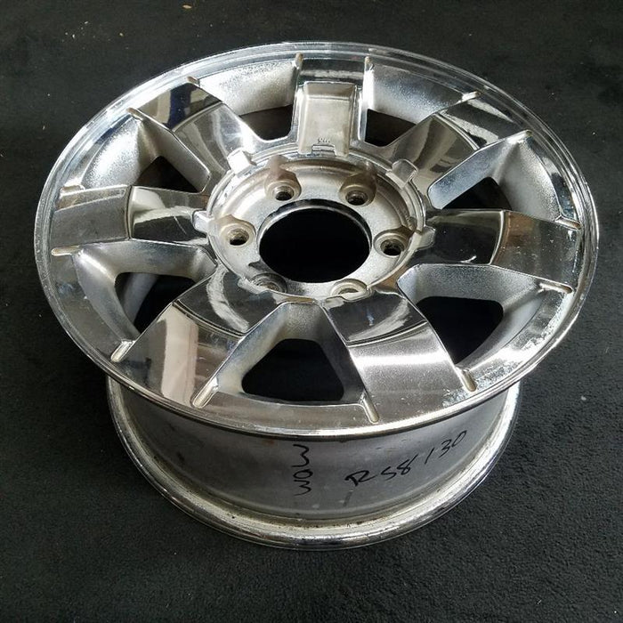 16" HUMMER H3 06 , 7 single spoke Original OEM Wheel Rim - Side Profile